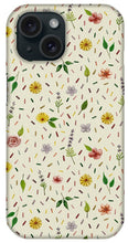 Load image into Gallery viewer, Sprinkles and Flowers Pattern - Phone Case