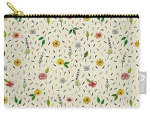 Load image into Gallery viewer, Sprinkles and Flowers Pattern - Zip Pouch
