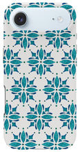 Load image into Gallery viewer, Teal Watercolor Tile Pattern - Phone Case