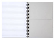 Load image into Gallery viewer, Mediterranean Blue Tile Pattern - Spiral Notebook