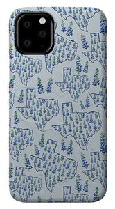 Texas Blue Bonnet - Phone Case
