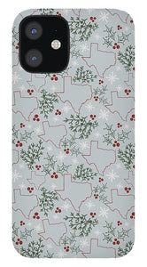 Texas Christmas Pattern - Phone Case