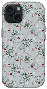 Texas Christmas Pattern - Phone Case