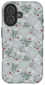 Texas Christmas Pattern - Phone Case