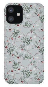 Texas Christmas Pattern - Phone Case