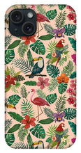 Load image into Gallery viewer, Tropical Bird Pattern - Phone Case