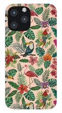 Load image into Gallery viewer, Tropical Bird Pattern - Phone Case
