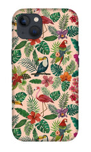Load image into Gallery viewer, Tropical Bird Pattern - Phone Case