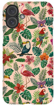 Load image into Gallery viewer, Tropical Bird Pattern - Phone Case