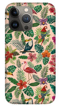 Load image into Gallery viewer, Tropical Bird Pattern - Phone Case