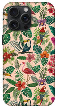 Load image into Gallery viewer, Tropical Bird Pattern - Phone Case