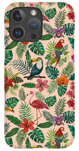 Load image into Gallery viewer, Tropical Bird Pattern - Phone Case