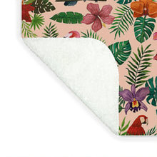 Load image into Gallery viewer, Tropical Bird Pattern - Blanket