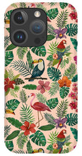Load image into Gallery viewer, Tropical Bird Pattern - Phone Case