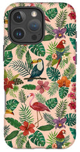 Load image into Gallery viewer, Tropical Bird Pattern - Phone Case
