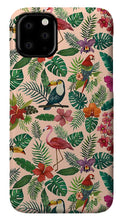 Load image into Gallery viewer, Tropical Bird Pattern - Phone Case