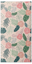 Load image into Gallery viewer, Tropical Floral Pattern - Beach Towel