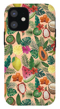 Load image into Gallery viewer, Tropical Fruit and Flowers Pattern - Phone Case