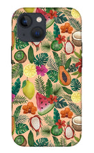 Load image into Gallery viewer, Tropical Fruit and Flowers Pattern - Phone Case