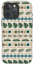 Load image into Gallery viewer, Tropical Geometric Pattern - Phone Case