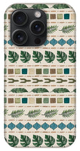 Load image into Gallery viewer, Tropical Geometric Pattern - Phone Case