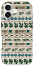 Load image into Gallery viewer, Tropical Geometric Pattern - Phone Case