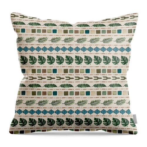 Oasis Stripes Pattern - Throw Pillow