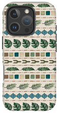 Load image into Gallery viewer, Tropical Geometric Pattern - Phone Case