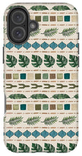 Load image into Gallery viewer, Tropical Geometric Pattern - Phone Case