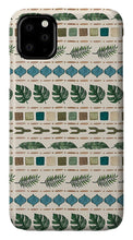 Load image into Gallery viewer, Tropical Geometric Pattern - Phone Case