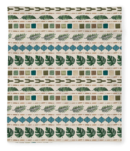 Oasis Stripes Pattern - Blanket