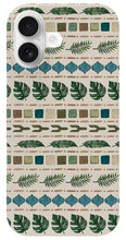 Load image into Gallery viewer, Tropical Geometric Pattern - Phone Case