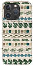 Load image into Gallery viewer, Tropical Geometric Pattern - Phone Case