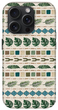 Load image into Gallery viewer, Tropical Geometric Pattern - Phone Case