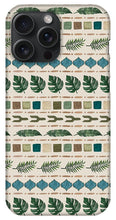 Load image into Gallery viewer, Tropical Geometric Pattern - Phone Case