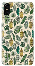 Load image into Gallery viewer, Tropical Lanterns and Leaves Pattern - Phone Case