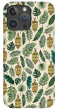 Load image into Gallery viewer, Tropical Lanterns and Leaves Pattern - Phone Case