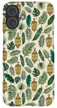 Load image into Gallery viewer, Tropical Lanterns and Leaves Pattern - Phone Case