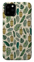 Load image into Gallery viewer, Tropical Lanterns and Leaves Pattern - Phone Case