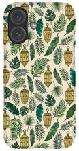 Load image into Gallery viewer, Tropical Lanterns and Leaves Pattern - Phone Case