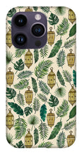 Load image into Gallery viewer, Tropical Lanterns and Leaves Pattern - Phone Case