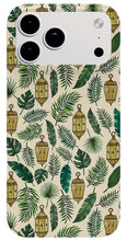 Load image into Gallery viewer, Tropical Lanterns and Leaves Pattern - Phone Case
