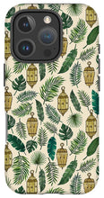 Load image into Gallery viewer, Tropical Lanterns and Leaves Pattern - Phone Case