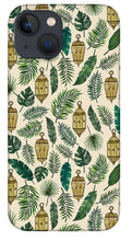Load image into Gallery viewer, Tropical Lanterns and Leaves Pattern - Phone Case