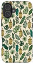 Load image into Gallery viewer, Tropical Lanterns and Leaves Pattern - Phone Case