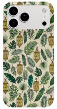 Load image into Gallery viewer, Tropical Lanterns and Leaves Pattern - Phone Case