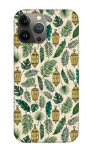 Load image into Gallery viewer, Tropical Lanterns and Leaves Pattern - Phone Case