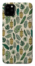 Load image into Gallery viewer, Tropical Lanterns and Leaves Pattern - Phone Case