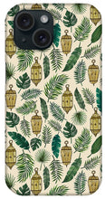Load image into Gallery viewer, Tropical Lanterns and Leaves Pattern - Phone Case