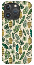 Load image into Gallery viewer, Tropical Lanterns and Leaves Pattern - Phone Case